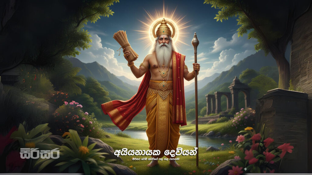 අයියනායක දෙවියන් ජලයට අධිපති සහ ඉතිහාසය